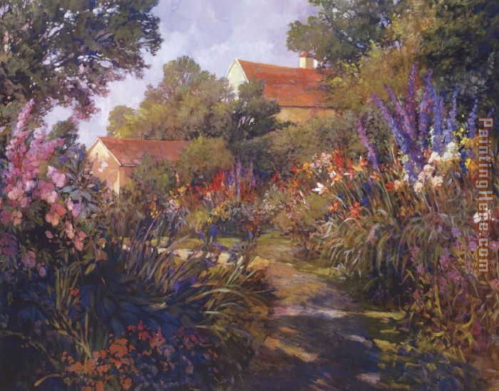 Annapolis Garden painting - Philip Craig Annapolis Garden art painting